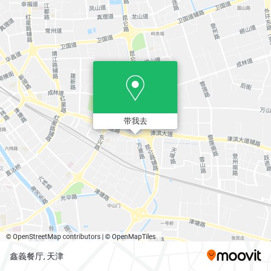 鑫義餐厅地图