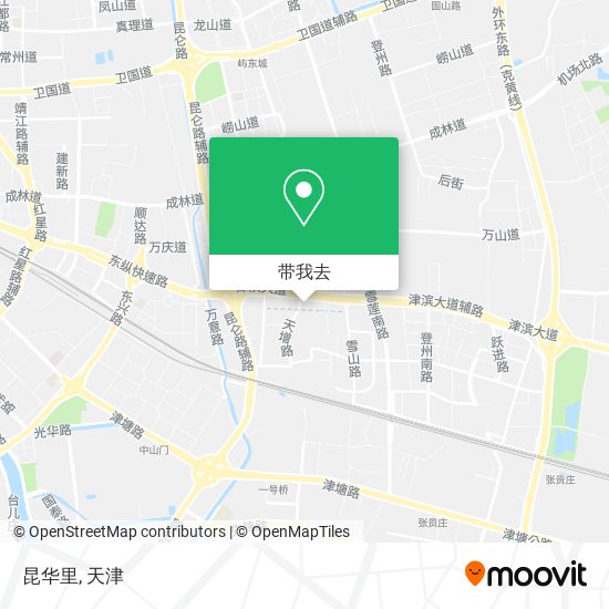 昆华里地图