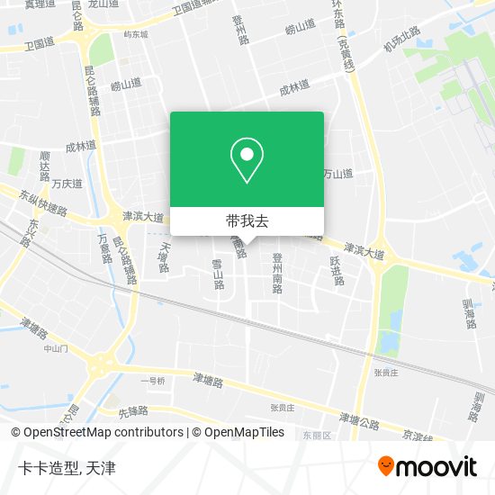 卡卡造型地图