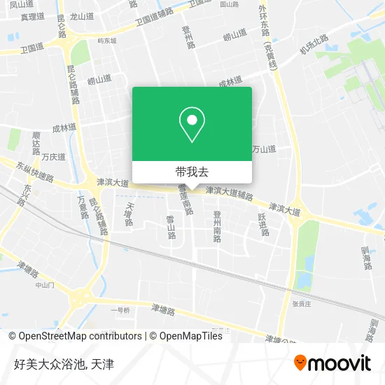 好美大众浴池地图