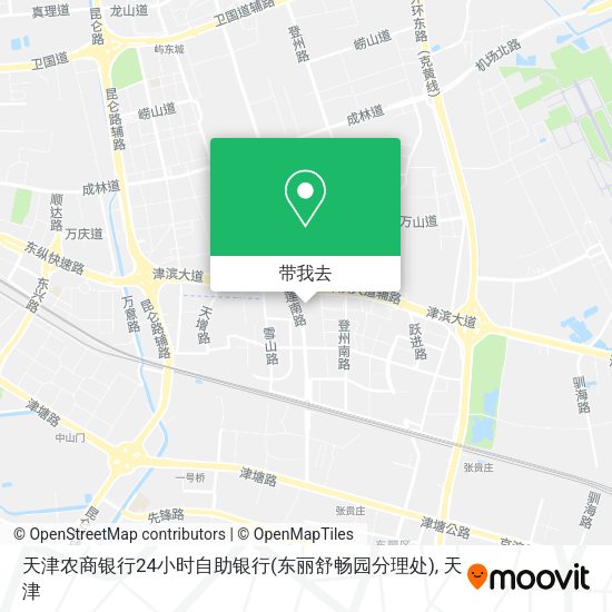 天津农商银行24小时自助银行(东丽舒畅园分理处)地图