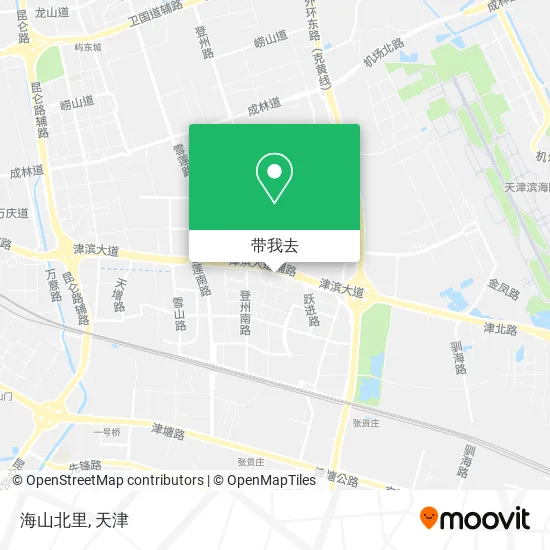 海山北里地图