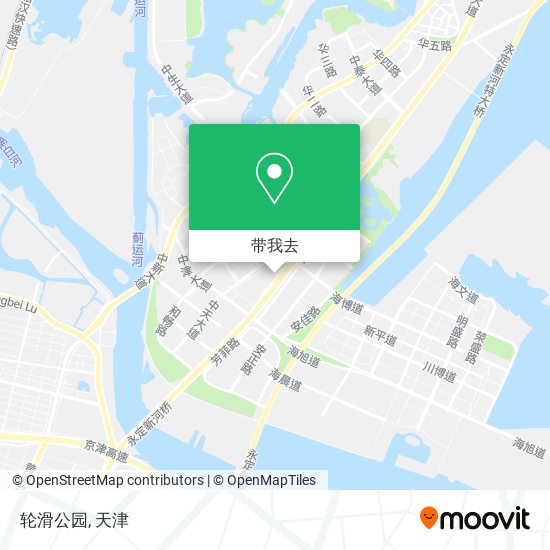 轮滑公园地图