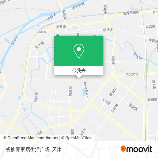 杨柳青家居生活广场地图