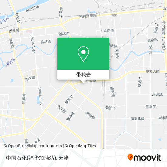 中国石化(福华加油站)地图