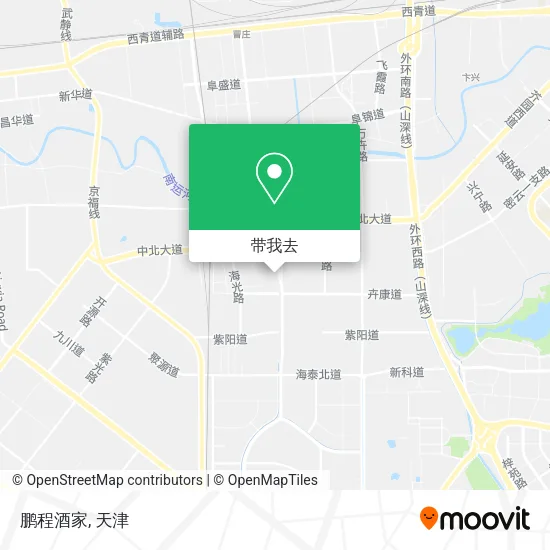 鹏程酒家地图