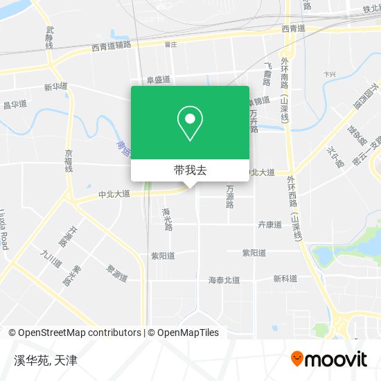 溪华苑地图