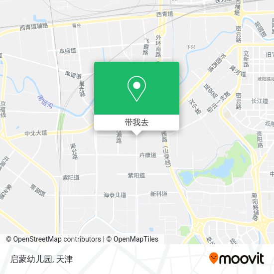 启蒙幼儿园地图