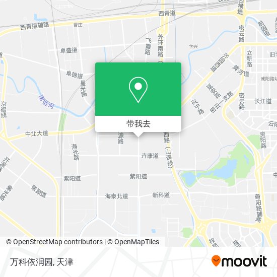 万科依润园地图