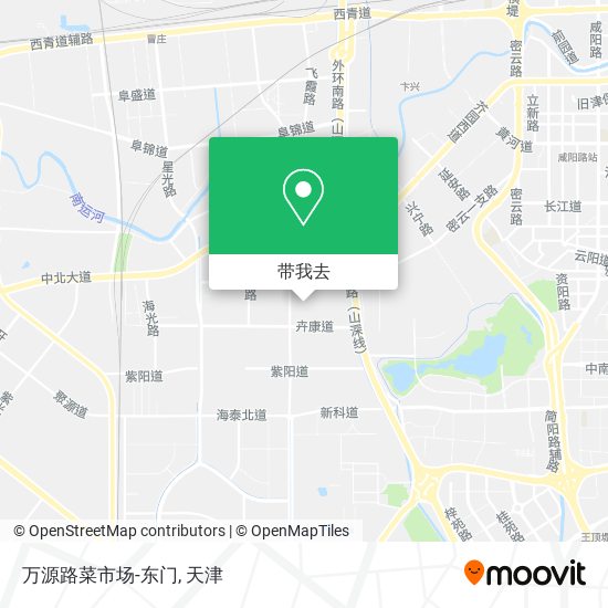 万源路菜市场-东门地图