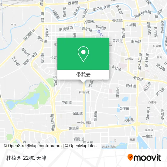 桂荷园-22栋地图