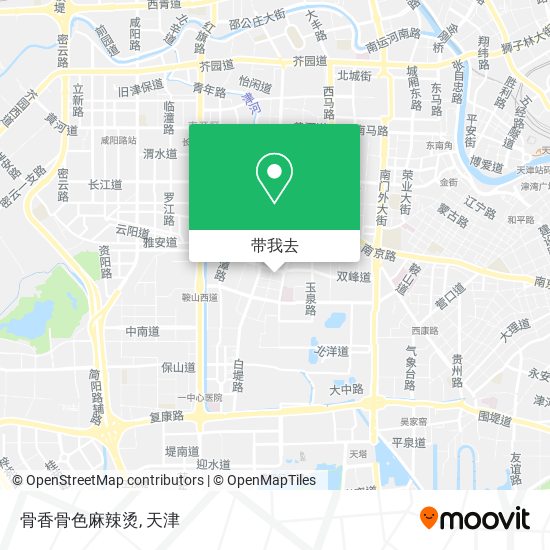 骨香骨色麻辣烫地图