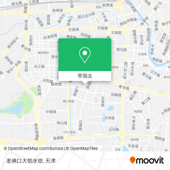 老俩口大馅水饺地图