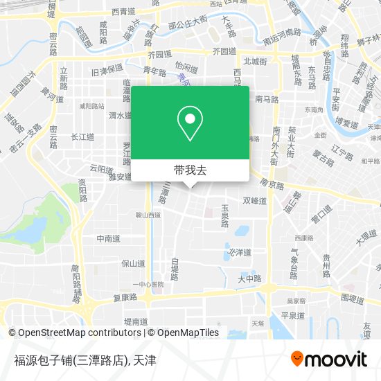 福源包子铺(三潭路店)地图