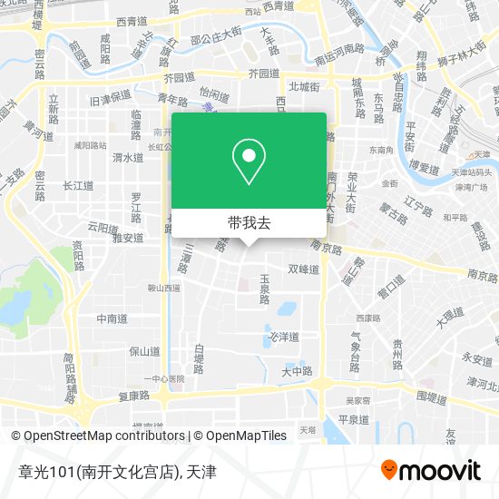 章光101(南开文化宫店)地图