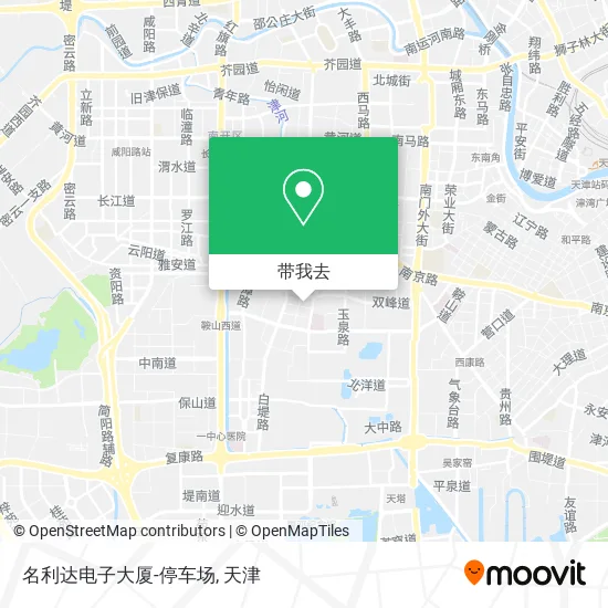 名利达电子大厦-停车场地图