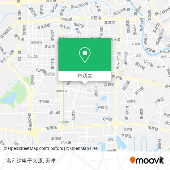 名利达电子大厦地图