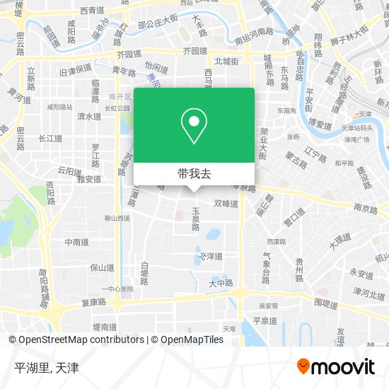 平湖里地图
