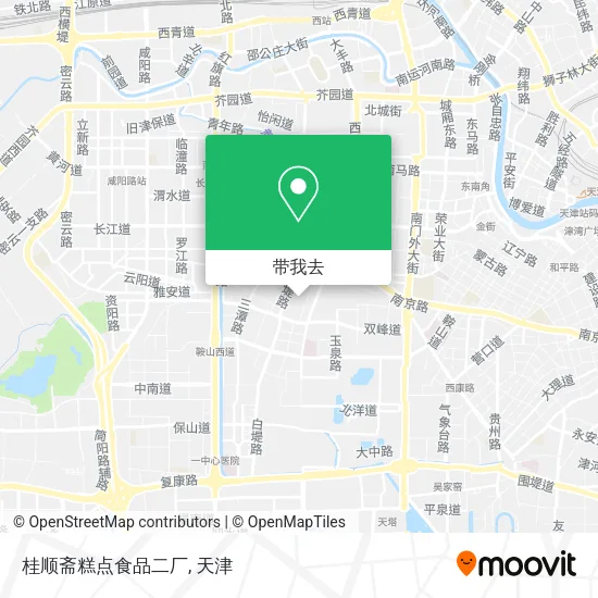 桂顺斋糕点食品二厂地图
