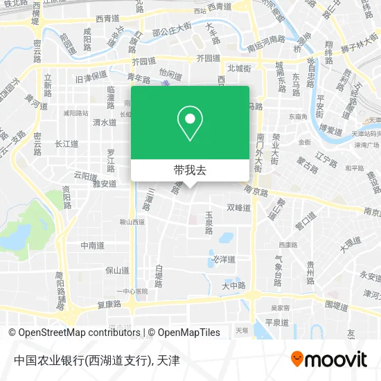 中国农业银行(西湖道支行)地图