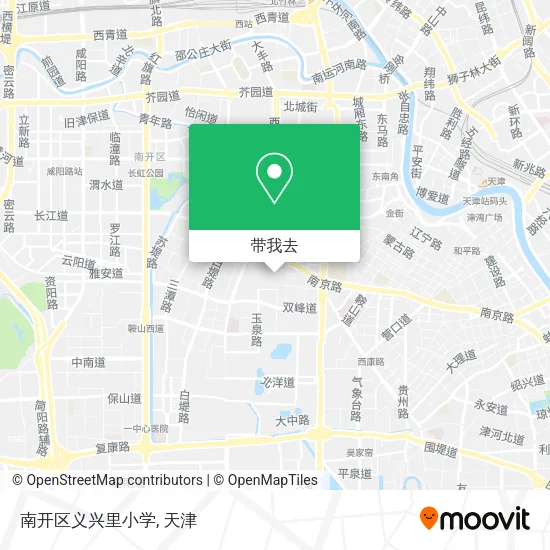 南开区义兴里小学地图