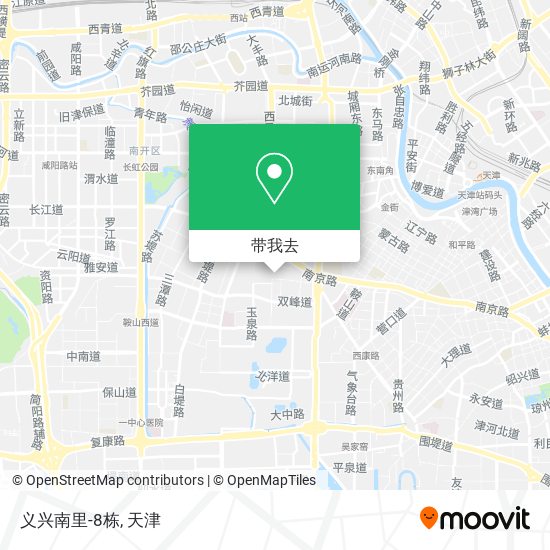 义兴南里-8栋地图
