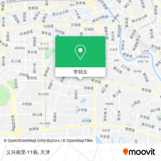 义兴南里-11栋地图