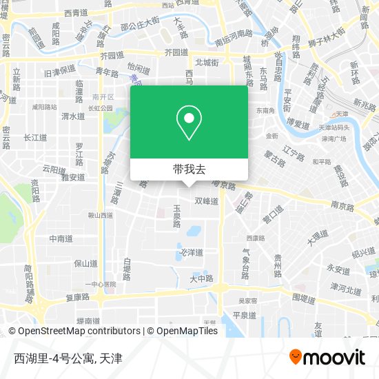 西湖里-4号公寓地图