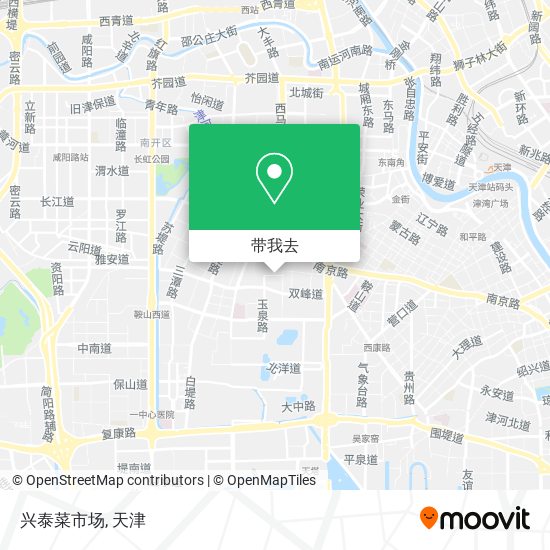 兴泰菜市场地图