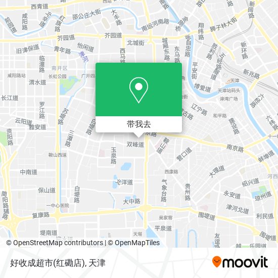 好收成超市(红磡店)地图