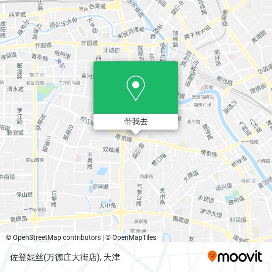 佐登妮丝(万德庄大街店)地图