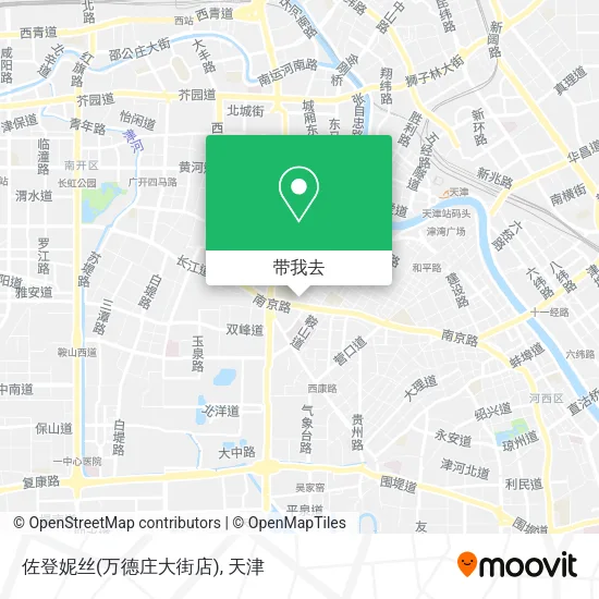 佐登妮丝(万德庄大街店)地图