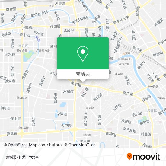 新都花园地图