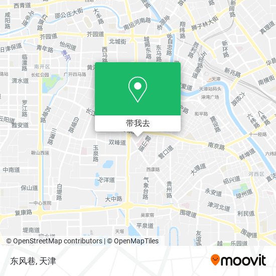东风巷地图