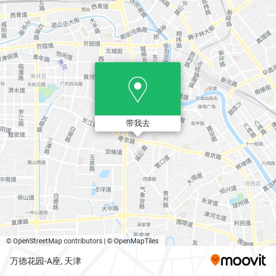 万德花园-A座地图