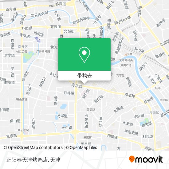 正阳春天津烤鸭店地图
