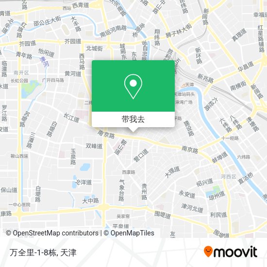万全里-1-8栋地图