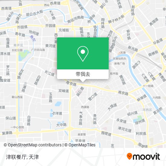 津联餐厅地图