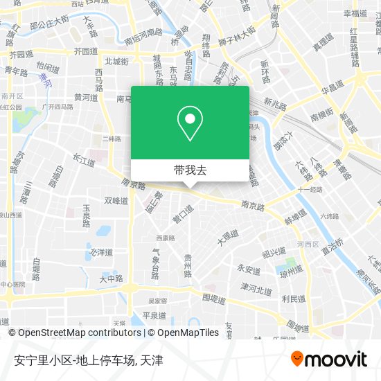 安宁里小区-地上停车场地图
