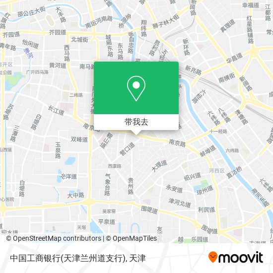 中国工商银行(天津兰州道支行)地图