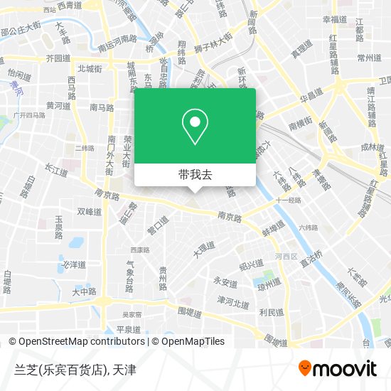 兰芝(乐宾百货店)地图