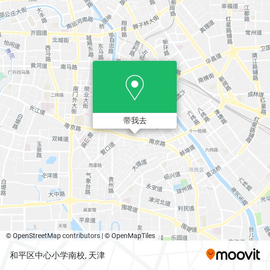 和平区中心小学南校地图
