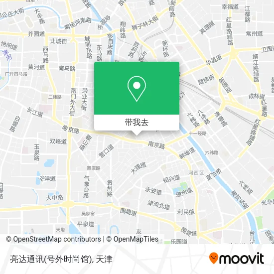 亮达通讯(号外时尚馆)地图