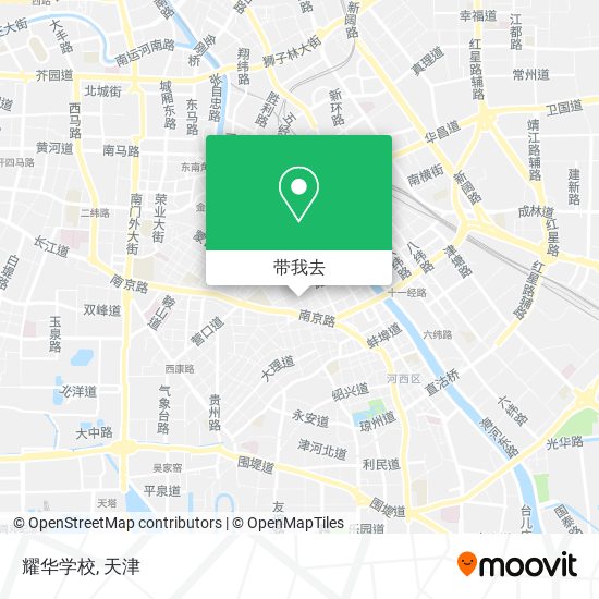 耀华学校地图