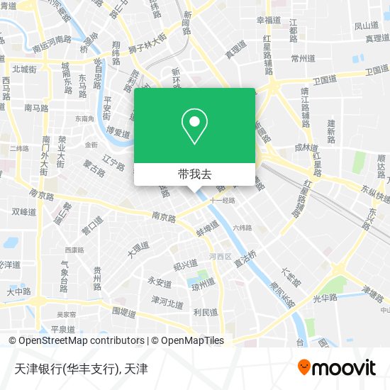 天津银行(华丰支行)地图
