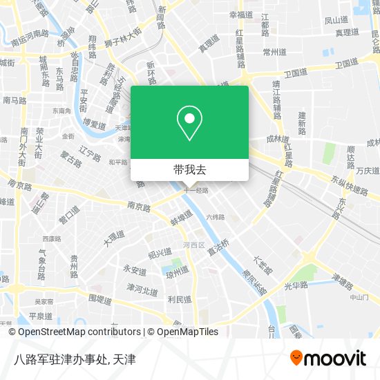 八路军驻津办事处地图