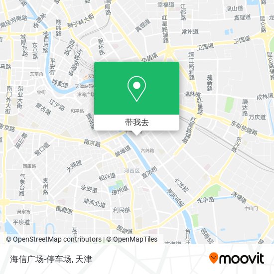 海信广场-停车场地图