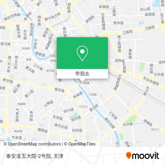 泰安道五大院-2号院地图