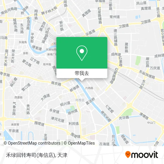 禾绿回转寿司(海信店)地图