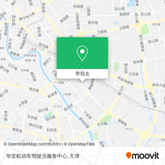 华安机动车驾驶员服务中心地图